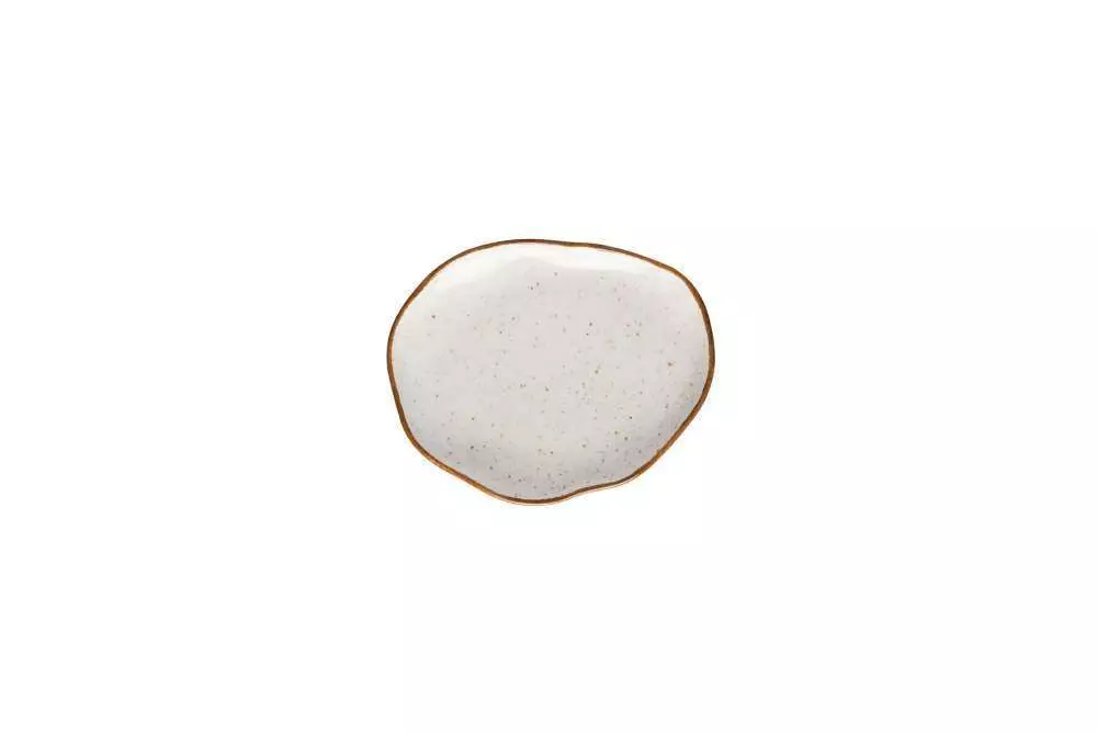 Блюдце Lubiana Stone age decor 12,5 см бежевое 4613-6833 - Фото 1