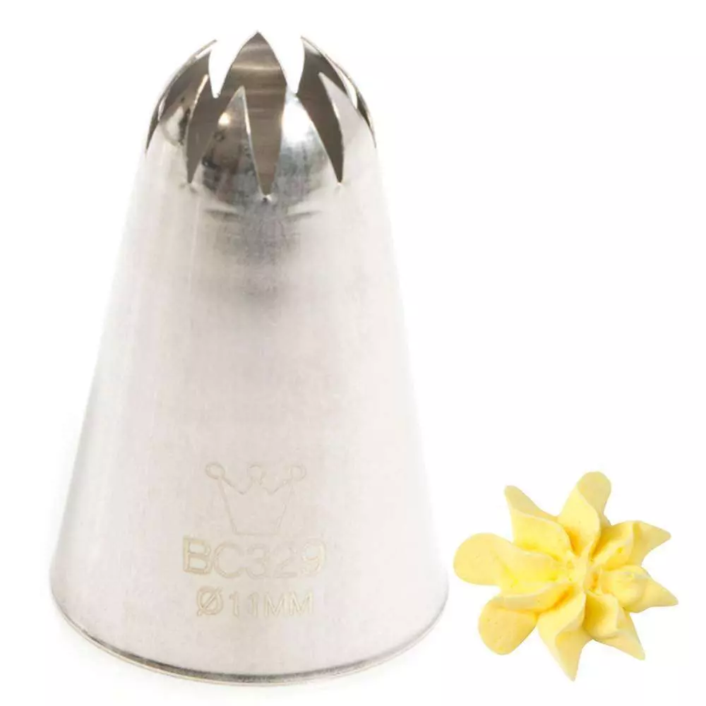 Кондитерська насадка CLOSED STAR 11 мм Martellato - BC 329