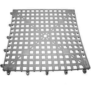 Барный коврик 33х33 см, цвет серебряный The Bars TPMS
