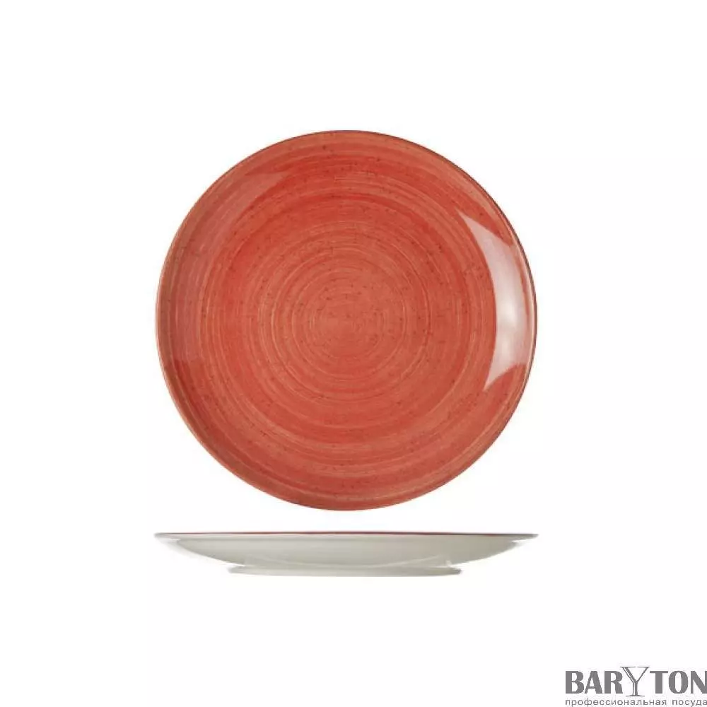 Тарелка мелкая Cosy&Trendy Twister carbon 27 см 6410027 - Фото 2