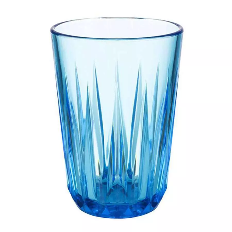 Склянка акрилова APS Crystal d8.5Xh14 см 400 мл синій - 10517