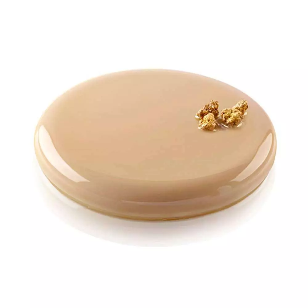 Силиконовая форма для десертов DECOR ROUND d-12,2 см Silikomart DECOR ROUND 230 - Фото 1