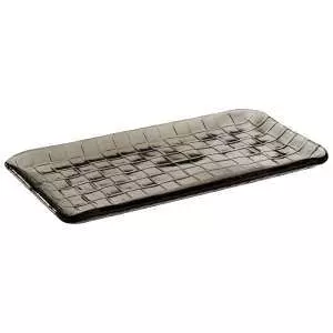 картинка Тарелка для суши, блюдо APS Takashi 29.5X15.5Xh1.5 см серая 40907 от магазина BarYton