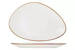 картинка Тарілка трикутна Cosy&Trendy Terra arena 33 см - 6579233 від магазину BarYton